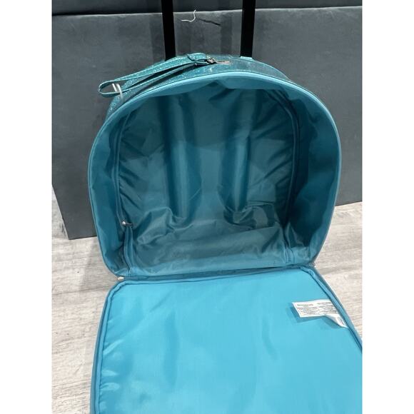Disney store brave Marida Luggage Trolley Carry-On Sparkly Blue - Picture 4 of 10